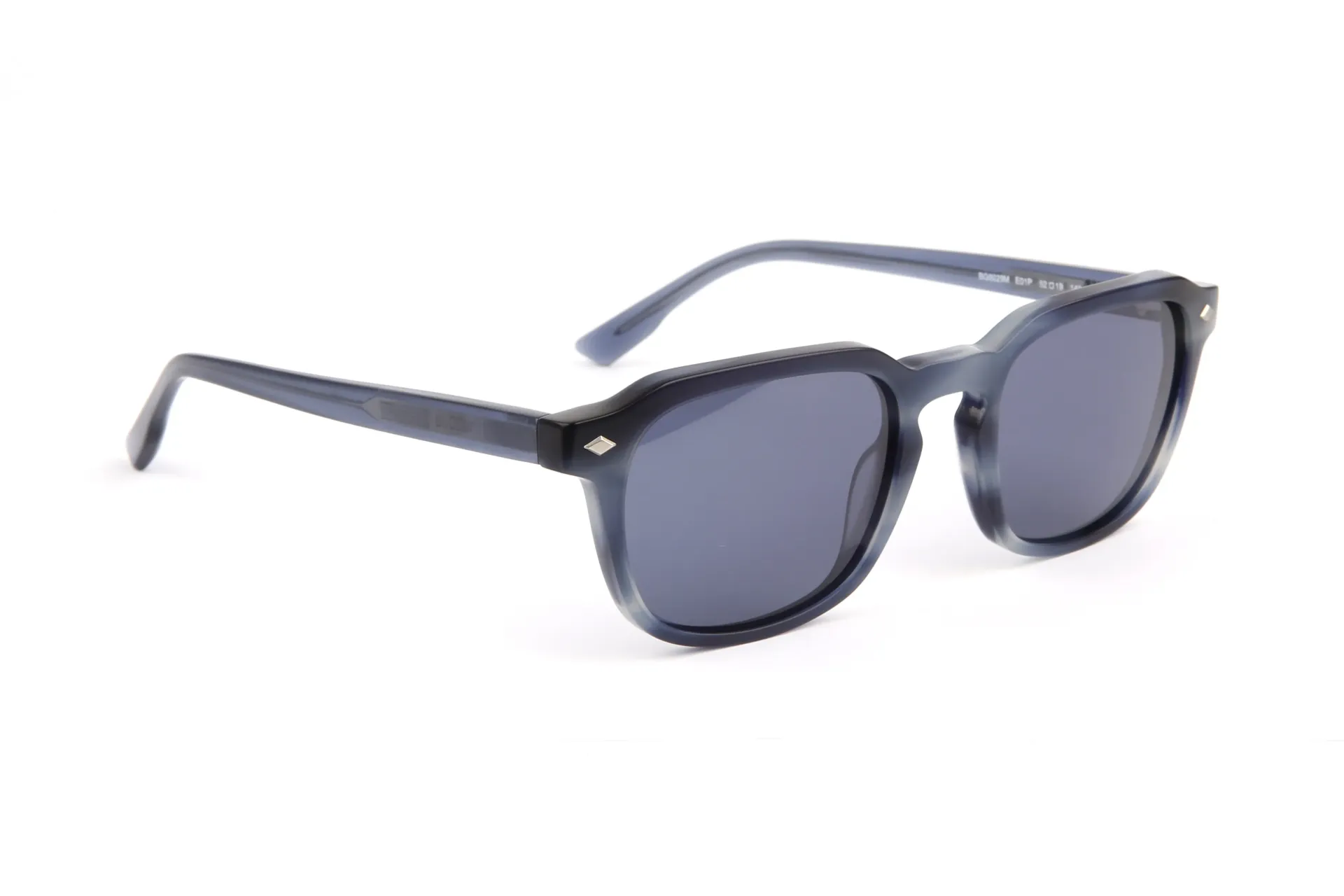 Matte Blue Grey Stripe