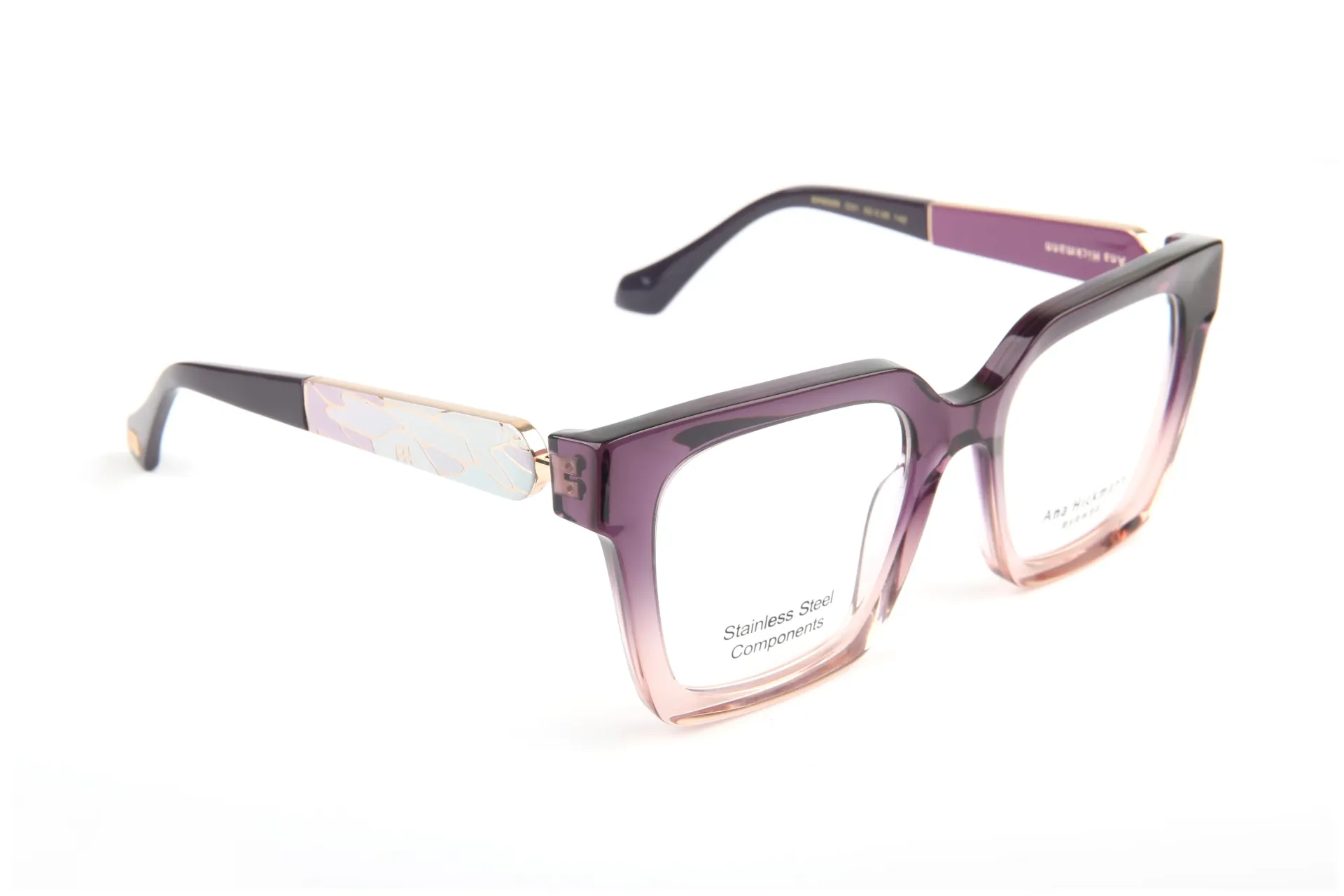 Transparent Purple Transparent Light Pink Transparent Tea Red