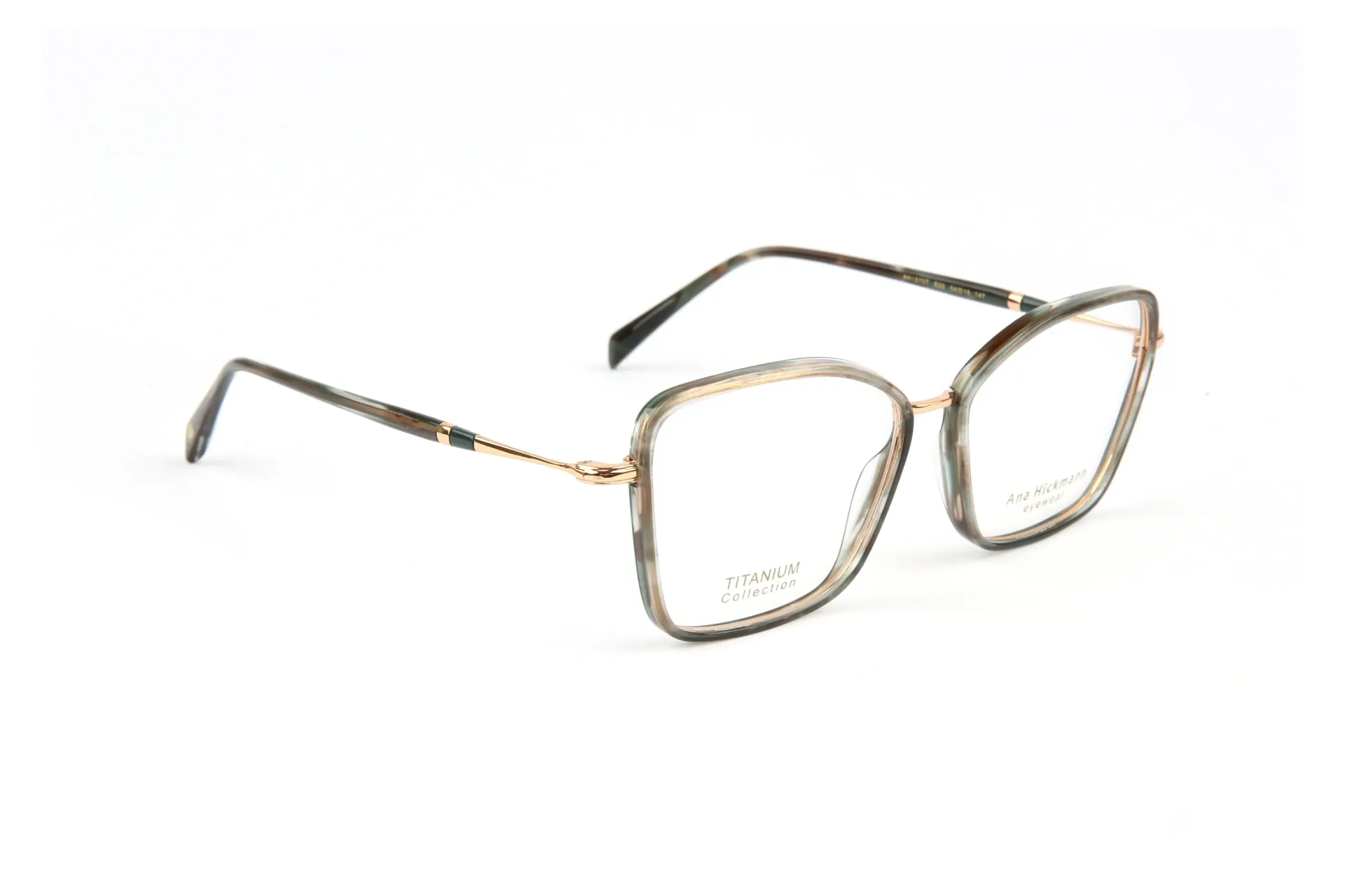 Transparent Tea Green Stripe