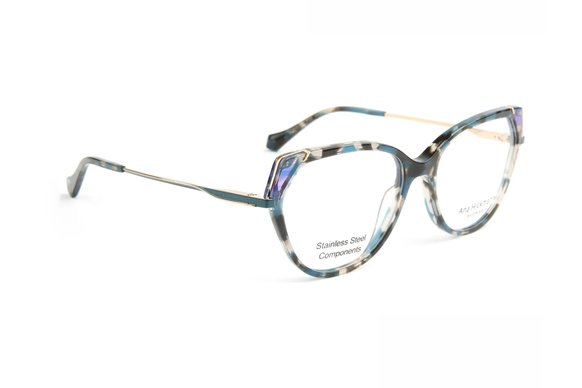 Black Blue Havana Purple Blue Tea Stripe