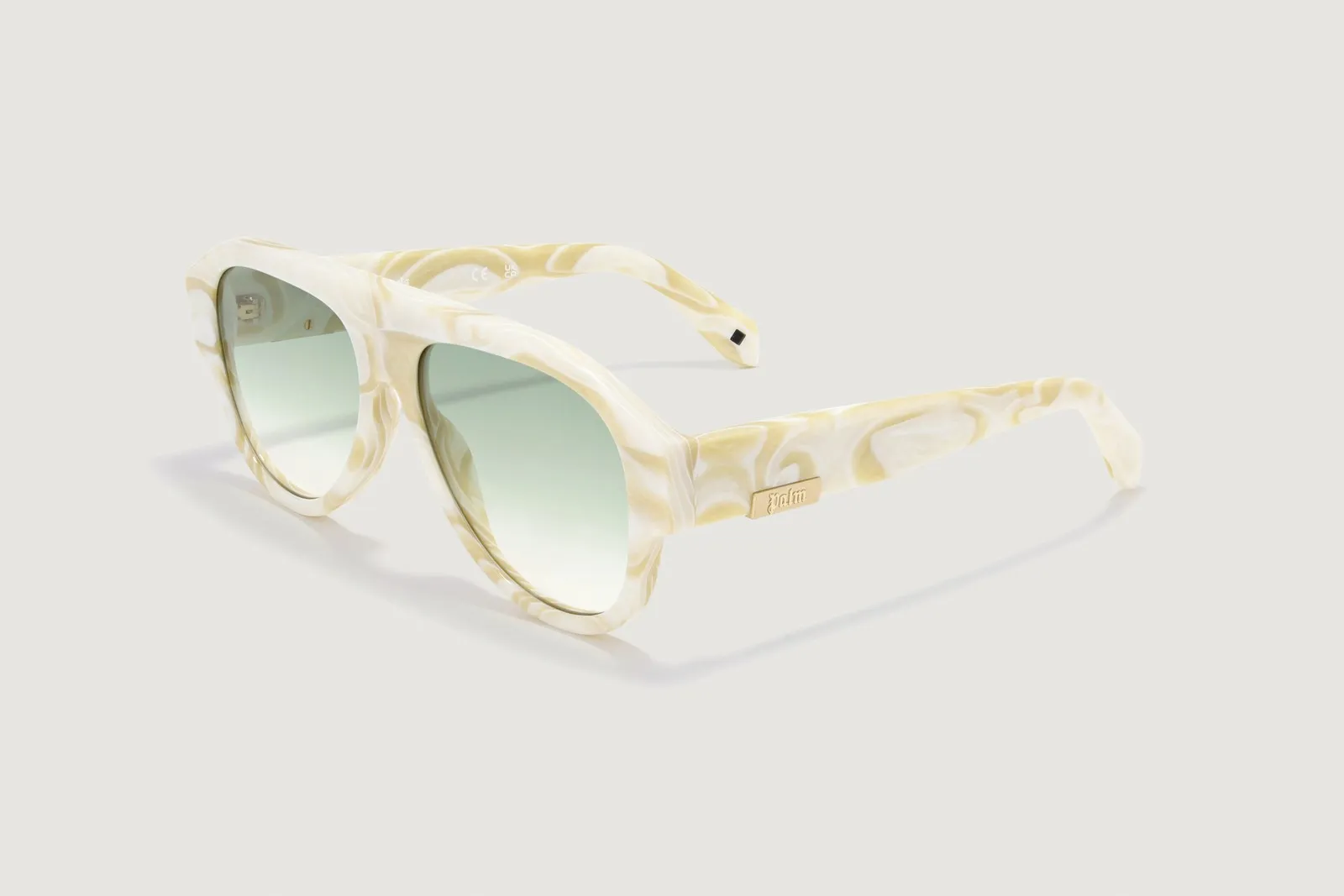 Shiny Light Beige Marble