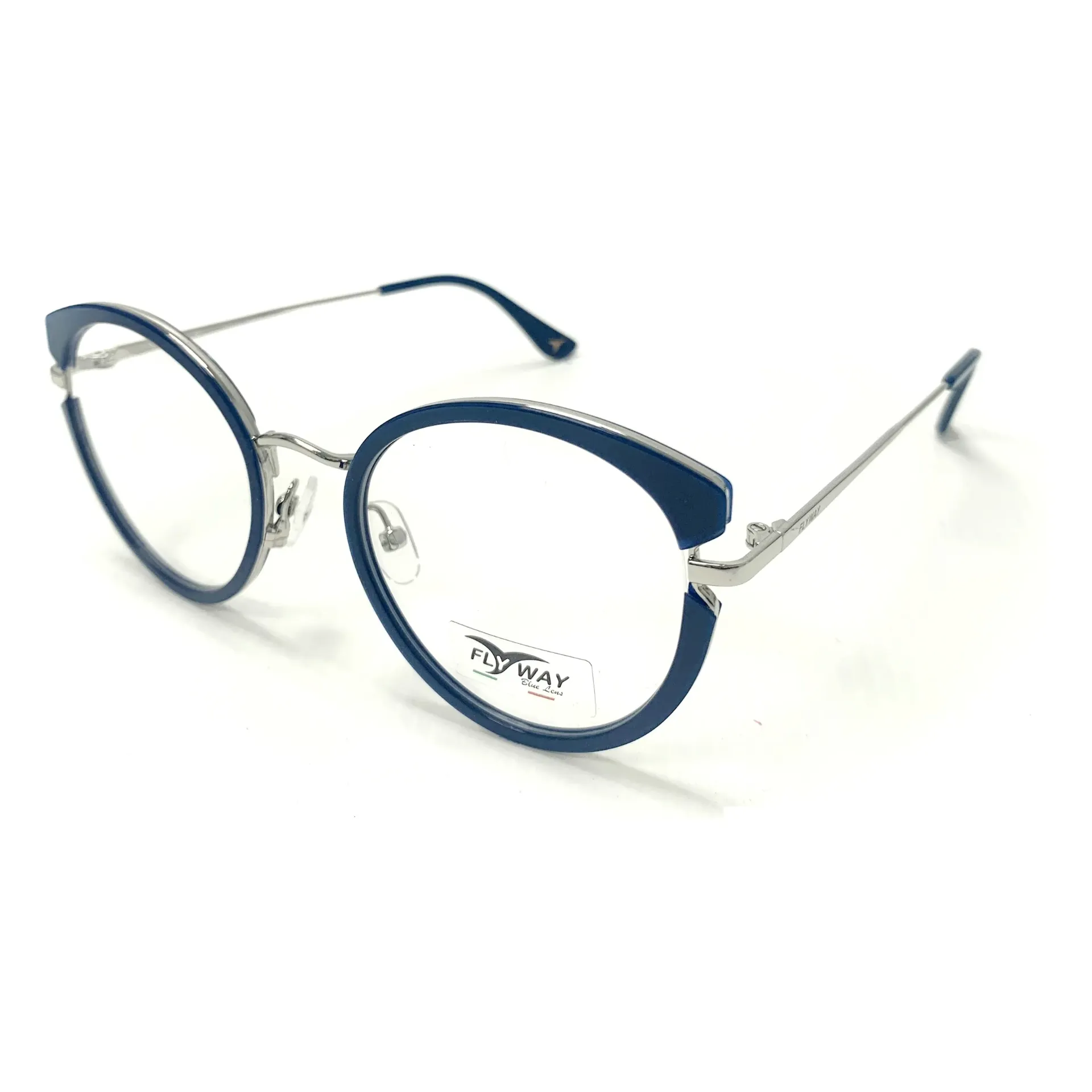 D Blue Silver