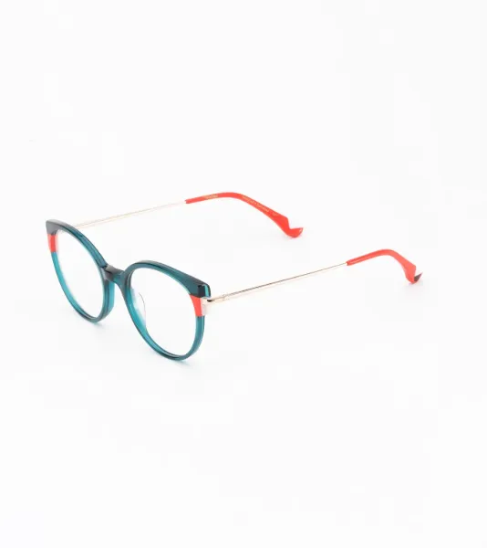 WOODYS Optical Torquoise/ Pink Corail/ White