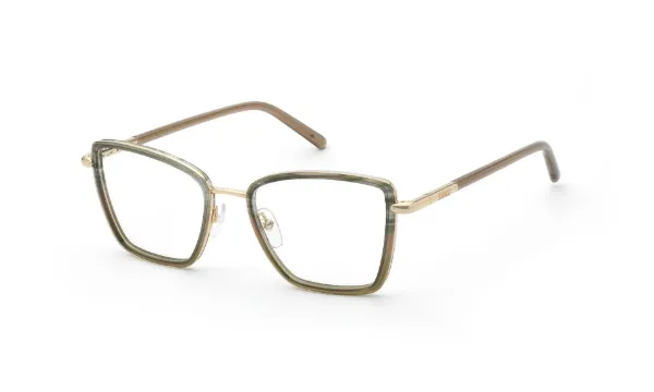 TOUS Optical Shiny Striped Green
