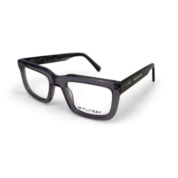 FLYWAY Optical Shiny Grey/Shiny Black/Grey Horn