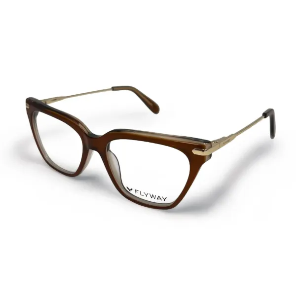 FLYWAY Optical Shiny Brown Over Crystal Brown/Shiny Brown Over Crystal Brown