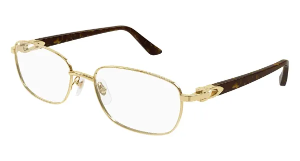 CARTIER Optical Gold Havana