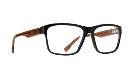 SPY Optical Only BRODY 58  Matte Black Trans Sepia