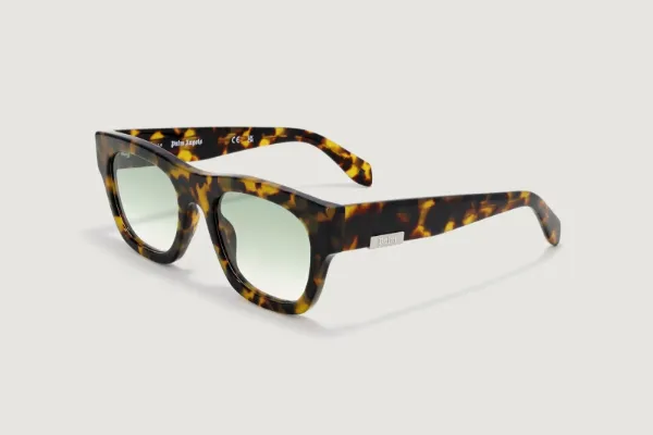 PALM ANGELS Sunglasses Clifton Shiny Havana