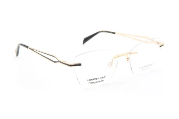 ANA HICKMANN Optical Goldmatt Black/Black/