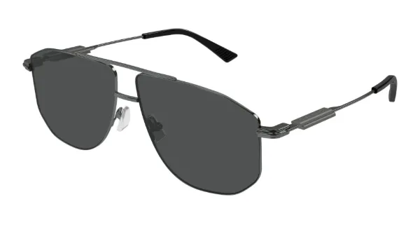 BOTTEGA VENETA Sunglasses Ruthenium Ruthenium Grey