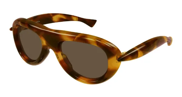 BOTTEGA VENETA Sunglasses Havana Havana Brown