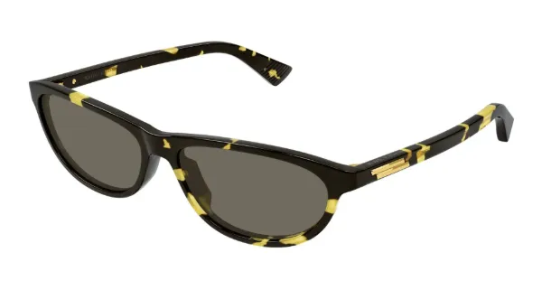 BOTTEGA VENETA Sunglasses Green Green Grey