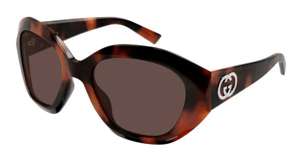 GUCCI Sunglasses Havana Havana Brown