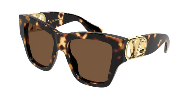 VALENTINO Sunglasses Havana Havana Brown