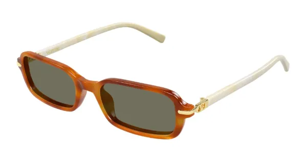 VALENTINO Sunglasses Havana Ivory Brown