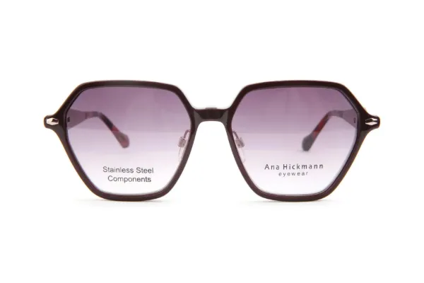 ANA HICKMANN Clip On Purple Rose Gold