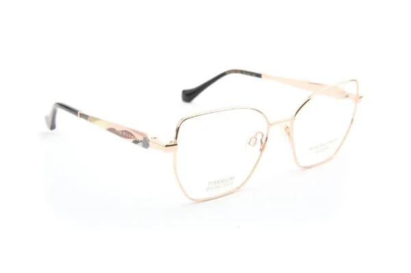 ANA HICKMANN Optical Dark Tea/ Red Havana/
