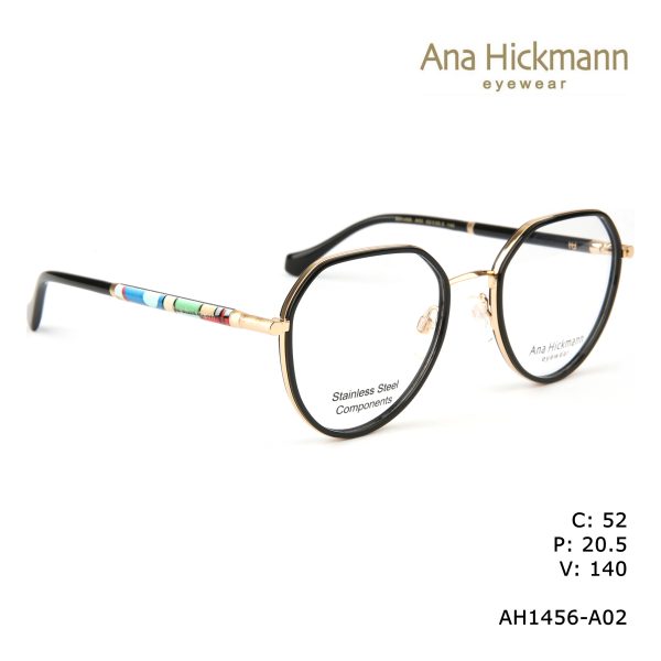 ANA HICKMANN OPTICAL BLACK
