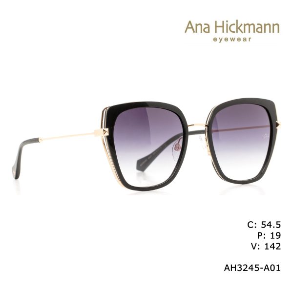 ANA HICKMANN SUNGLASSES BLACK