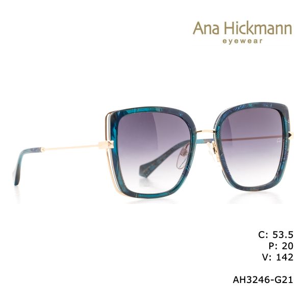 ANA HICKMANN SUNGLASSES BLACK