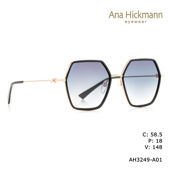 ANA HICKMANN SUNGLASSES BLACK
