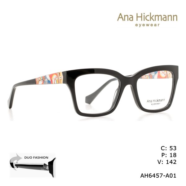 ANA HICKMANN OPTICAL BLACK