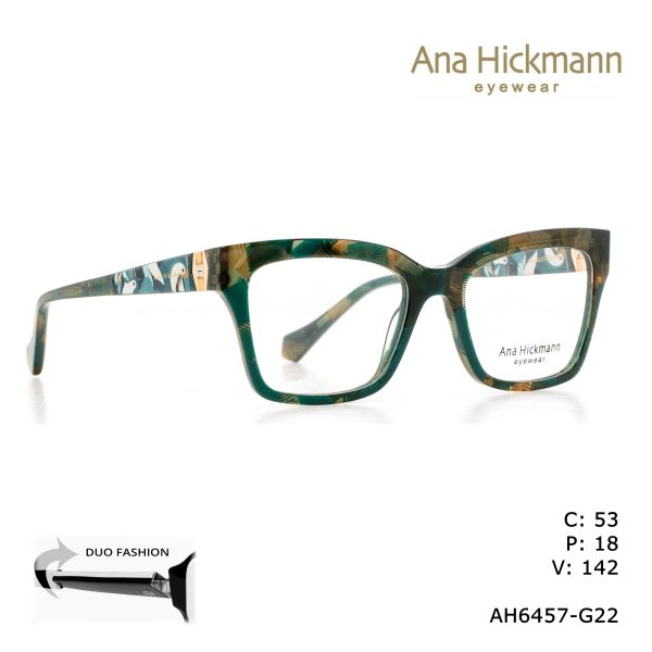 ANA HICKMANN OPTICAL GREEN