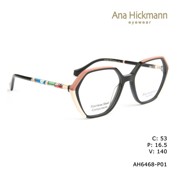 ANA HICKMANN OPTICAL BLACK