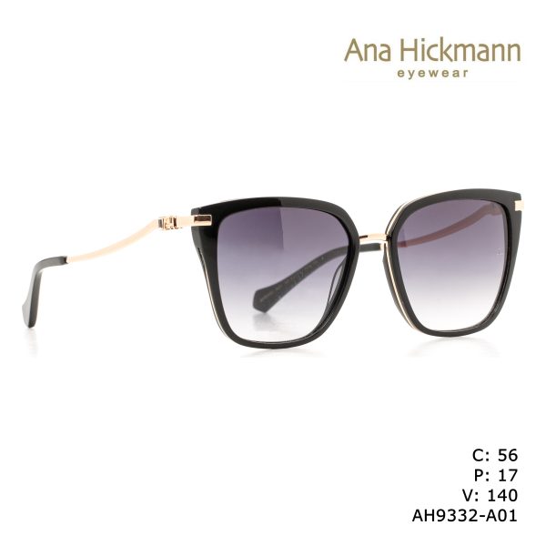 ANA HICKMANN SUNGLASSES BLACK