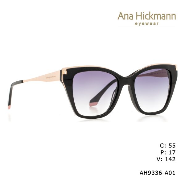 ANA HICKMANN SUNGLASSES BLACK