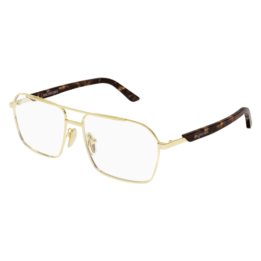 BALENCIAGA Optical Gold Havana/
