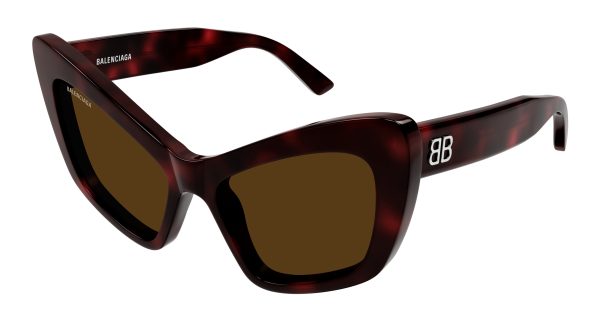 BALENCIAGA Sunglasses Havana Havana Brown/