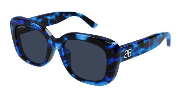 BALENCIAGA Sunglasses Blue Blue Blue/