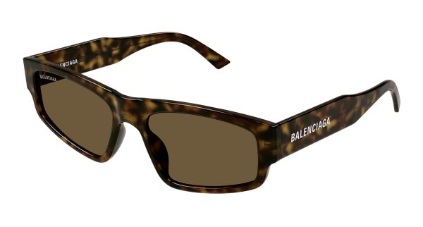 BALENCIAGA Sunglasses Havana Havana Brown/