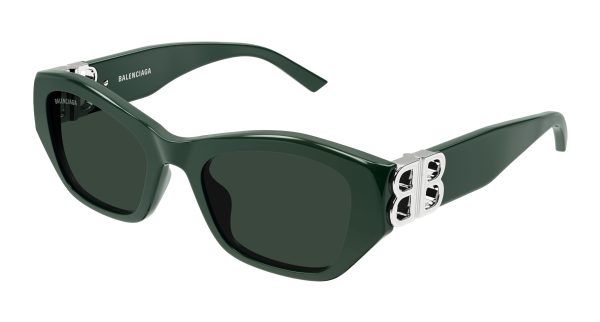 BALENCIAGA Sunglasses Green Green Green/