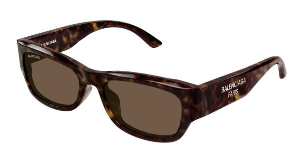 BALENCIAGA Sunglasses Havana Havana Brown/