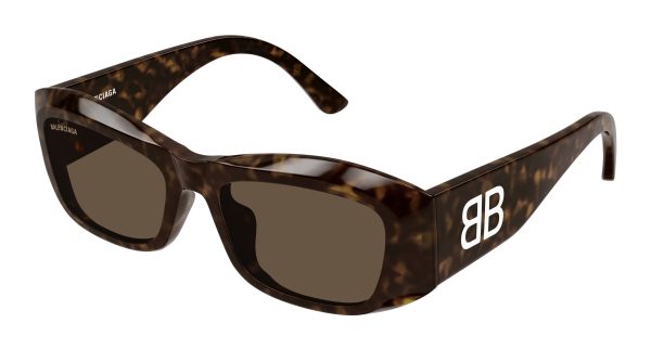 BALENCIAGA Sunglasses Havana Havana Brown/