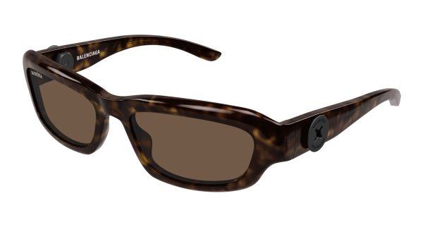 BALENCIAGA Sunglasses Havana Havana Brown/