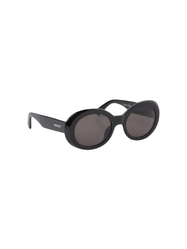 AMBUSH Sunglasses Kurt Black - Dark Grey/