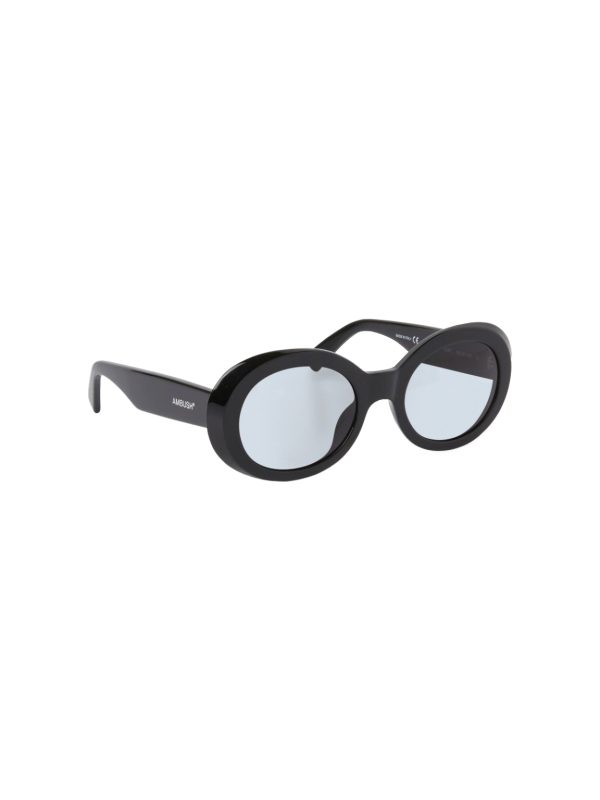 AMBUSH Sunglasses Kurt Black - Light Blue/