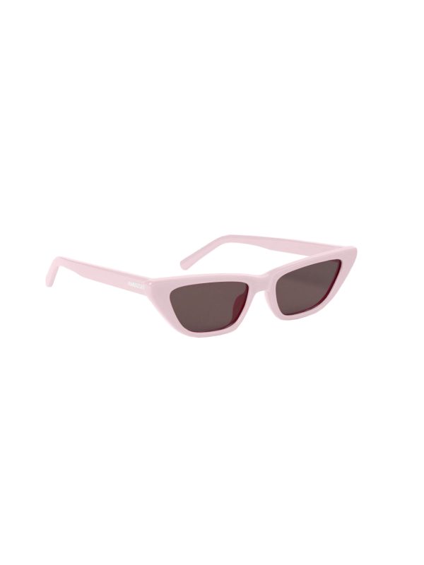 AMBUSH Sunglasses Molly Pink - Dark Grey/