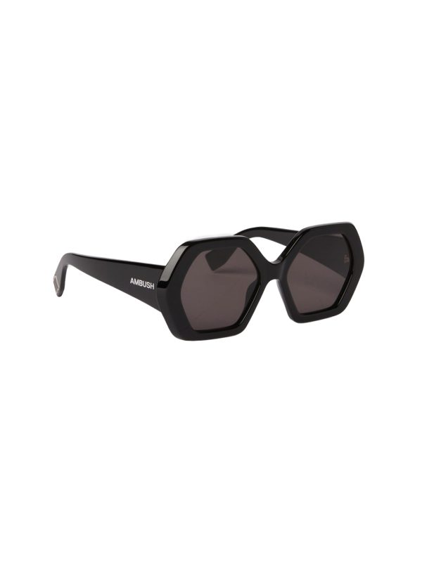 AMBUSH Sunglasses Eriene Black - Dark Grey/