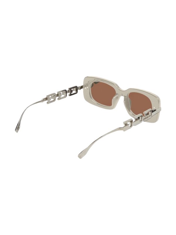 AMBUSH Sunglasses A Chain Camel - Brown/