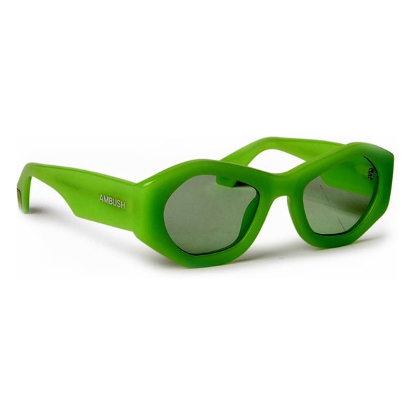 AMBUSH Sunglasses Pryzma Jade Green/