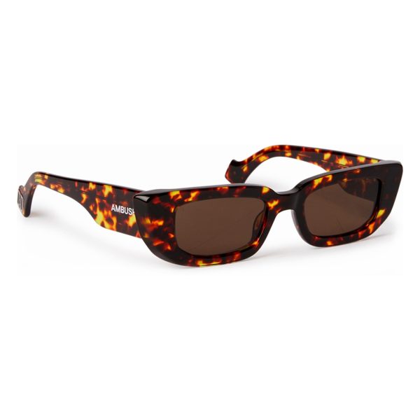 AMBUSH Sunglasses Nova Havana Yellow Brown/