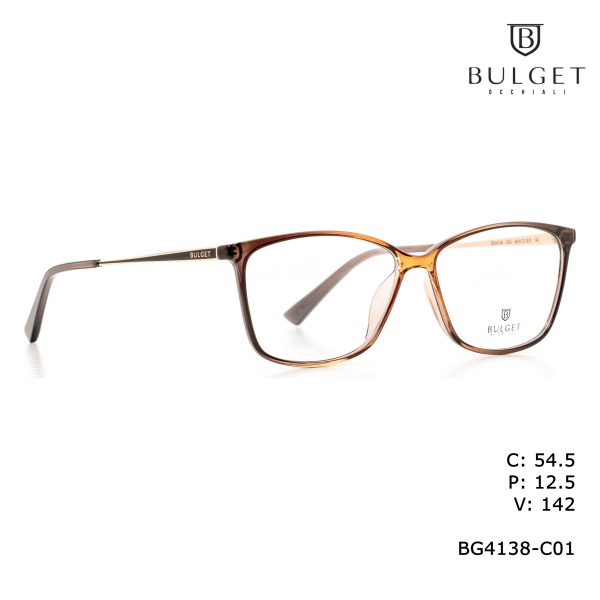 BULGET Optical Around Transparent Grey, The Middle Transparent Tea/