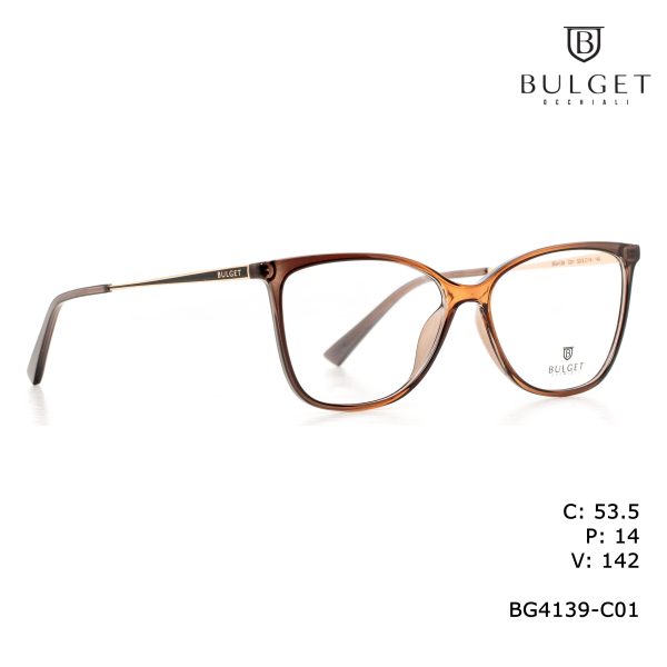 BULGET Optical Around Transparent Grey, The Middle Transparent Tea/