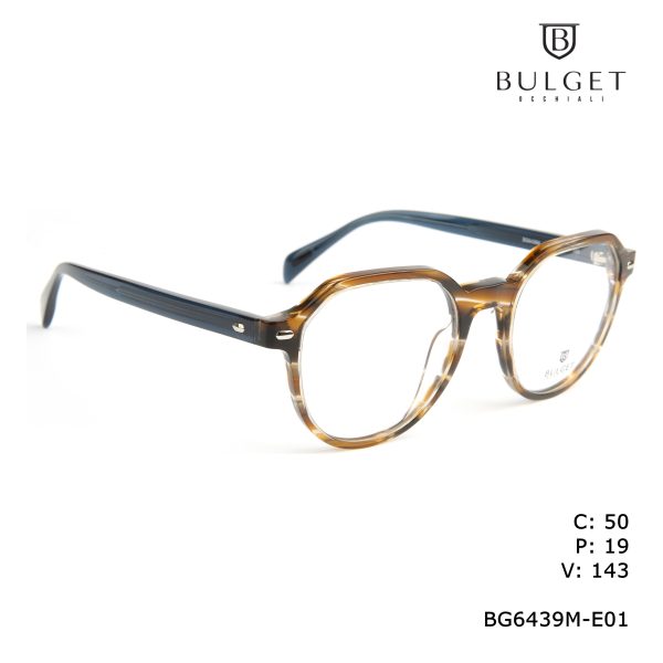 BULGET Optical Transparent Tea Yellow Stripe/