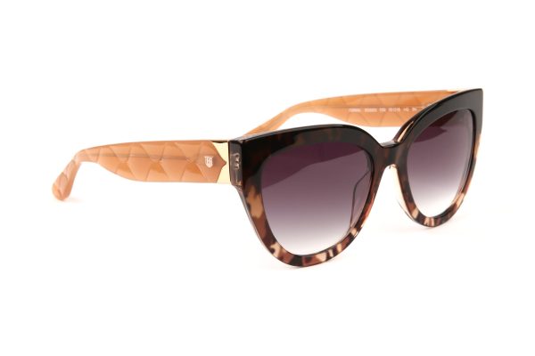 BULGET Sunglasses Up Transparent Dark Brown Down Havana/GRADIENT